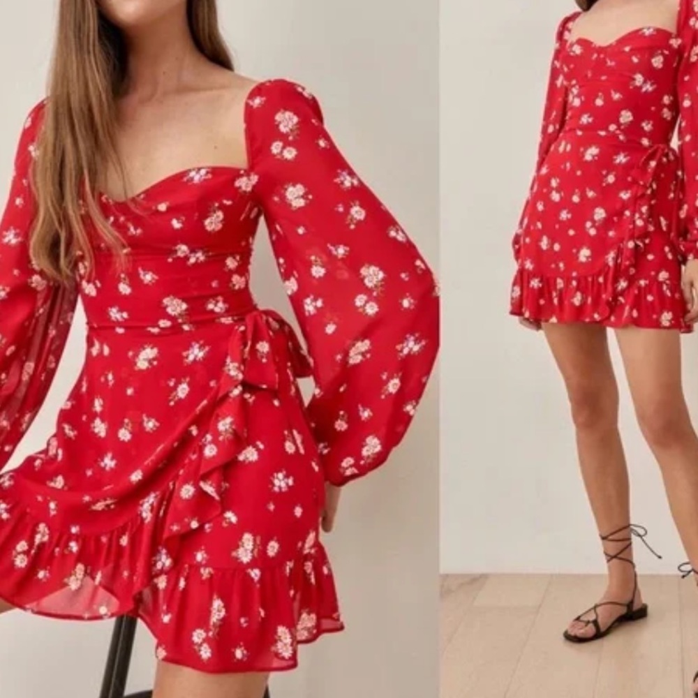 Reformation Cammi Dress in Cassia
